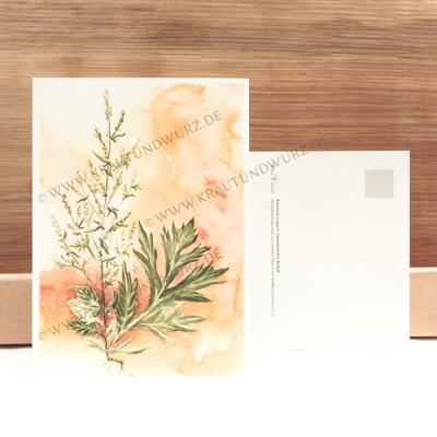 Postkarte - Gewöhnlicher Beifuss